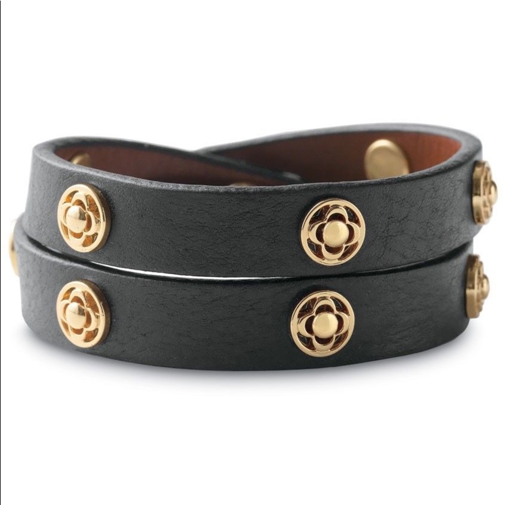 Stella and Dot Clover Wrap Bracelet